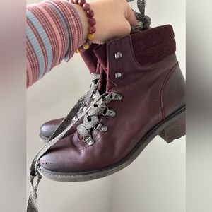 Sam Edelman combat boots